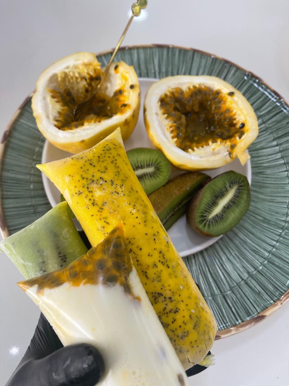 Geladinhos gourmet de maracujá