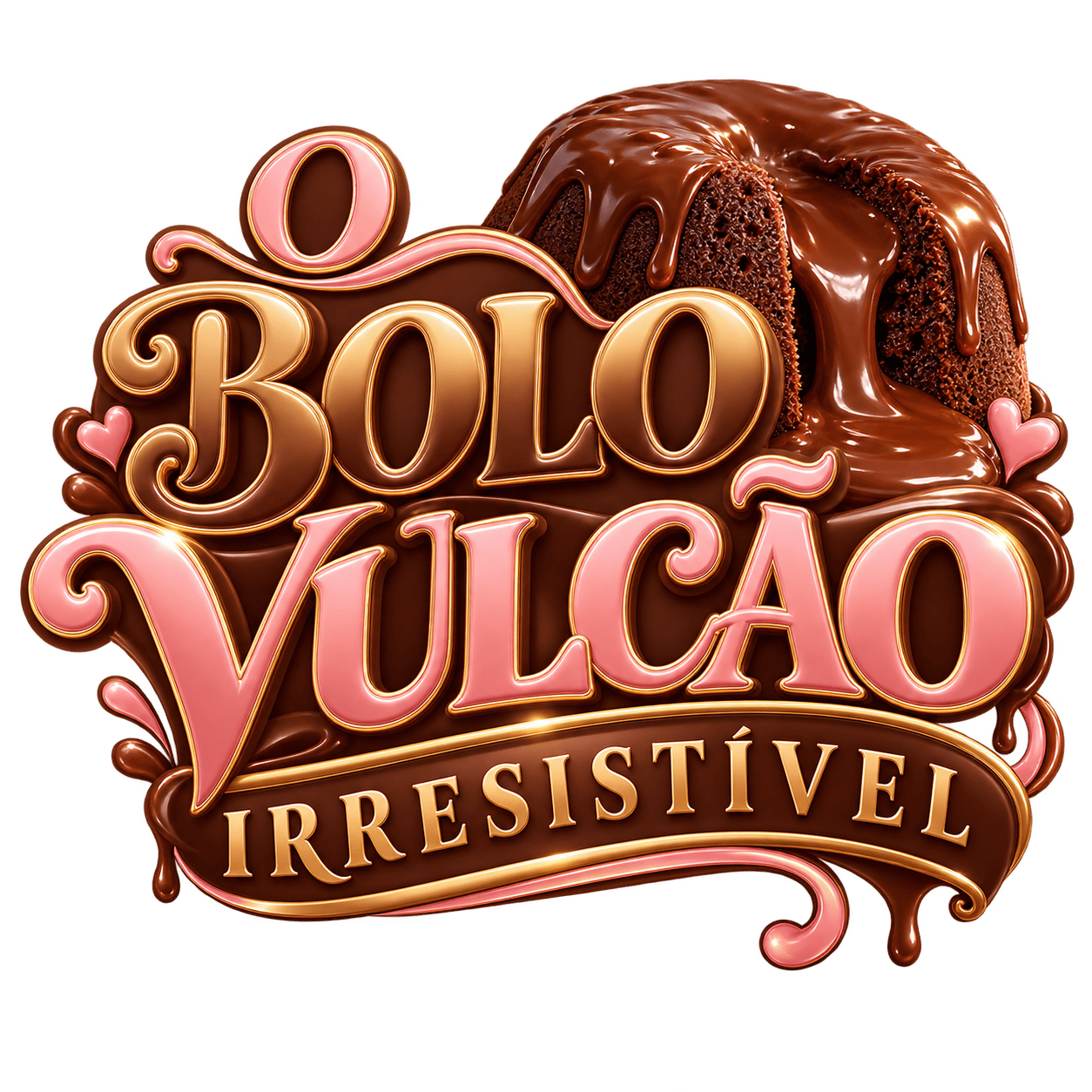 O Bolo Vulcão Irresistível
