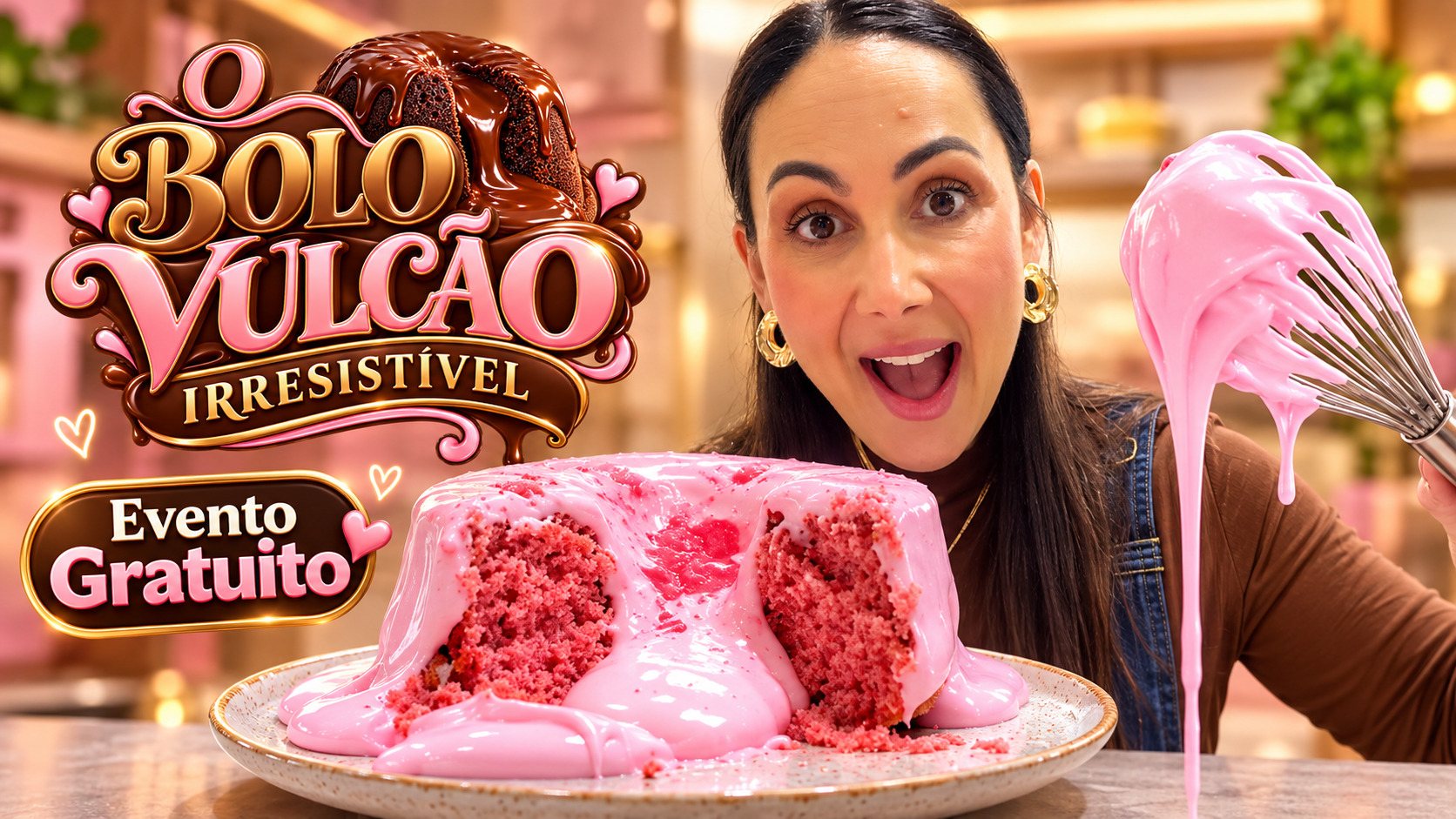 O Bolo Vulcão Irresistível